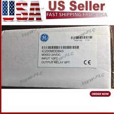 NEW IC200MDD843 GE FANUC 24VDC POS LOG input picture