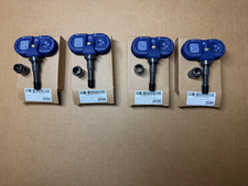 Set of 4 NEW OEM Tesla Model 3 S X Y Bluetooth TPMS Sensor with Nut 1490701-01-E picture