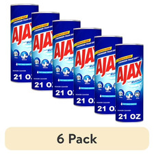 (6 pack) Ajax Powder Cleanser with Bleach, Scratch-Free Formula, 21 oz Bottle picture