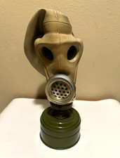 Slipknot Sid Wilson Gas Mask w/ Green Filter Canister - Militaria Theme picture