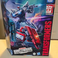 Takara Tomy Transformers Earthrise Ironhide & Prowl Autobot Transforming Car Set picture