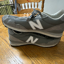 New Balance ML515GRY Men's Gray Low Top Mesh Lace-Up Athletic Sneakers picture