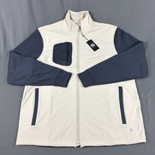 FootJoy Golf Jacket Thermo Series Full Zip Hybrid Large Stone NWT MSRP $185 picture