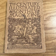 Antique June 1889 THE CENTURY ILLUSTRATED MONTHLY MAGAZINE Softcover Book picture