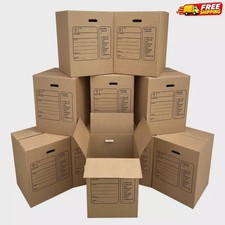 [SALE] UBMOVE 10-Pack Large Corrugated Boxes w/ Handles 18x18x24 in picture