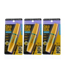 Maybelline Volum'Express The Colossal 241 Classic Black Waterproof 8ml (3 Pack) picture