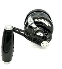 Original Maxel Rage 90N RH Lever Drag Conventional Reels Blk/Gry  picture
