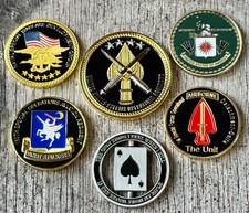 United States Special Operations Command USSOCOM Challenge coin set picture