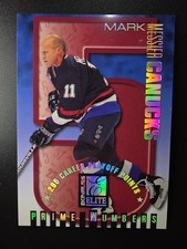 1997-98 Donruss Elite - Prime Numbers Mark Messier #3C /295 picture