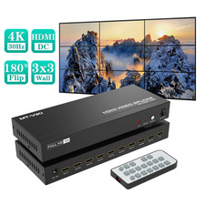 MT-VIKI 3x3 HDMI Video Splicer 4K@30Hz 1 in 9 out Wall Controller Multi Screen picture
