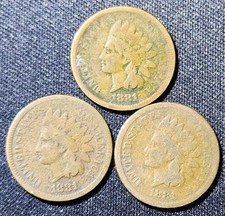 Indian Head Cent 1881 picture
