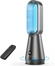 Tower Fan for Bedroom - 22 Inch Bladeless Fan, 8 Speeds, 9H Timer, LED Display, picture