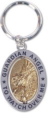 AngelStar Guardian Angel to Watch Over Me Keychain,Modern (1970-Now) picture