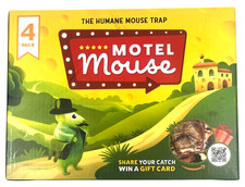 Motel Mouse Humane No Kill Live Catch and Release Mouse Traps Reusable 4 Pack picture