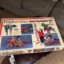 1979 Knickerbocker Fiddlesticks Giant Toy Builder Set Marvel DC Comics #525 picture