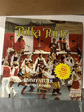 Jimmy Sturr And His Orchestra Let's Have A Polka Party LP 12