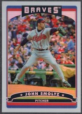 2006 Topps Chrome Refractor #147 John Smoltz picture