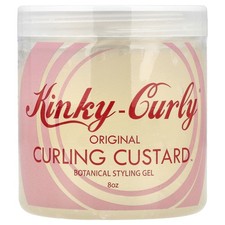 Kinky-Curly Original Curling Custard Natural Styling Gel 8 oz All-Natural, picture