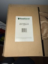 FoodSaver Heat-Seal Vacuum Seal Rolls 11 in x 16 ft Clear 3 Pack FSFSBF0634 picture