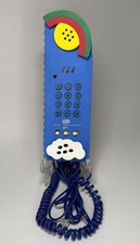 Phone RECYCO Rainbow Cloud SoftPHONE 1992 Foam OEM Blue Cord TESTED ALL WORKS picture