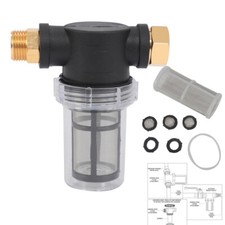 Garden Hose Inlet Filter Inline Water Pressure Washer Sediment Washing Machine picture