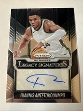 Giannis Antetokounmpo 2025-26 Panini Prizm Legacy Signatures Auto #LS-GIA picture