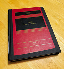 Casebook Torts: Cases and Questions 3rd Ed., ISBN 9781543812237 picture