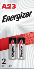 Energizer A23 Battery 12Volt 23AE 21/23 GP23 23A 23GA MN21 2 Pack Sealed picture