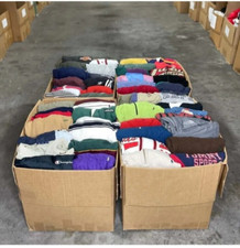 Lot of 100pcs Mix Men Clothes Bulk Wholesale Resale Consignment S,M,L,XL, 2X picture