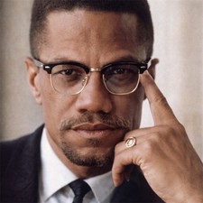 60s Retro Malcolm X Horn Rim Hipster Vintage Glasses Black - Malcom picture