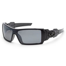 Oakley Men's Oil Rig 50mm Polished Black Polarized Sunglasses OO9081-26-203 picture