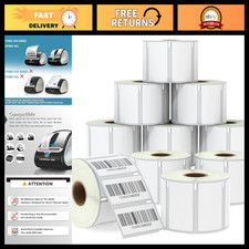 10 Rolls Replacement Barcode Labels 2-1/4