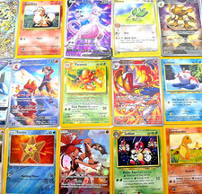 1LB+ OF POKEMON CARDS - EVERY SINGLE CARD IN A TOP LOADER - 33 CARDS 🌟 picture