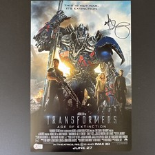 Mark Wahlberg signed Autographed 12 X 18 Movie Poster Beckett Coa Transformers picture