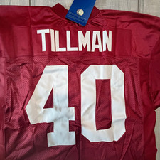 Reebok Arizona Cardinals Pat Tillman #40 NFL Football  on field Jersey Size 50 picture