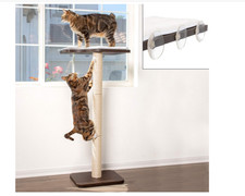 PetFusion Ultimate Cat Window Climbing Perch 45” Tall (Tree Sisal Scratching Pos picture