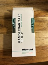 (SALE) GENUINE CELESTE BIANCHI EOLO NASTRO MANUBRIO EMBOSSED HANDLEBAR TAPE picture