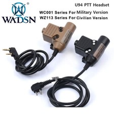 Tactical Military Push PTT For COMTAC/MSA/EARMOR/TCA Military Original Headsets picture