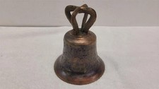 Antique Mexican Spanish Colonial Mission Church Bronze Bell 7