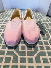 TOMS Women's Belmont Pink/White Ombre Printed Canvas Slip-On Shoes picture