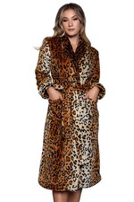 Women's Leopard Plush Robe picture
