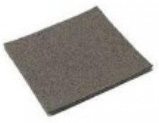 Ferris PolyMem Max Silver Foam Dressing Hydrophilic NoStick NoBorder Gray 4x4
