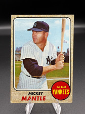 1968 Topps Mickey Mantle #280 Base Set Baseball Card New York Yankees picture