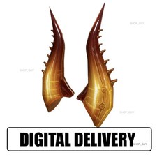 ROBL0X Golden Horns Of Pwnage Toy Code SENT IN EBAY MESSAGES picture