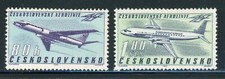 CZECHOSLOVAKIA MNH: Scott #1178-1179 40th Ann Airlines (1963) $$ picture