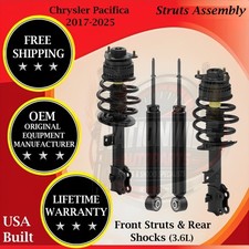 Monroe OEM Front Struts & Rear Shocks For 2017-2025 Chrysler Pacifica 9 Yr Warr. picture