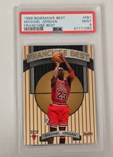 1998-99 Bowman's Best - Franchise Best Michael Jordan #FB1 Freshly graded PSA 9 picture