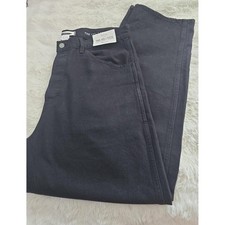 Men's Madewell Black 1991 Loose Straight Jeans Size 33x32. Button Up. NWT picture