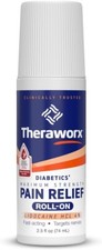 Theraworx Maximum Strength Pain Relief Roll-On Lidocaine HCL 4% 2.5 fl oz 74 mL picture