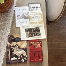 Lot Of 6 Paperback Books About Natchez, MS Pilgrimage  Tableux Houses picture